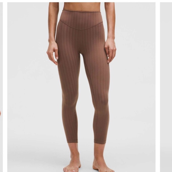 lululemon athletica Pants - Lululemon Wunder Train High-Rise Tight with Pockets 25"–Dark Oxide–NWT–Size 6